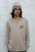 GRADATION KNIT CAP -BROWN-